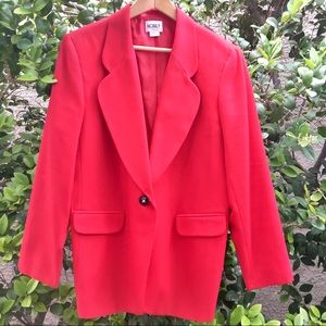 Koret women’s retro vintage red blazer coat jacket
